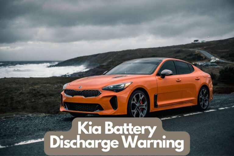 Kia Battery Discharge Warning – Why It Comes Up & How To fix It