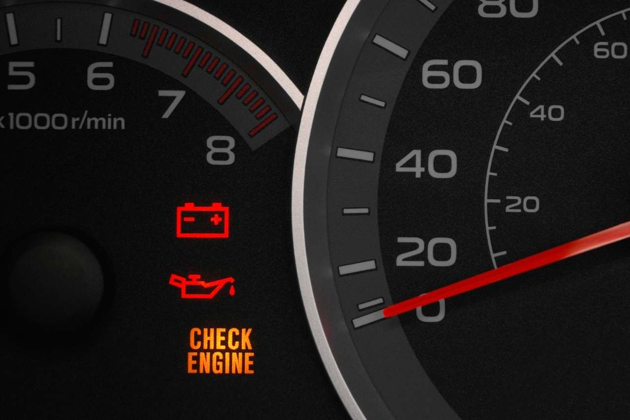 chevy check engine light flashing then stops