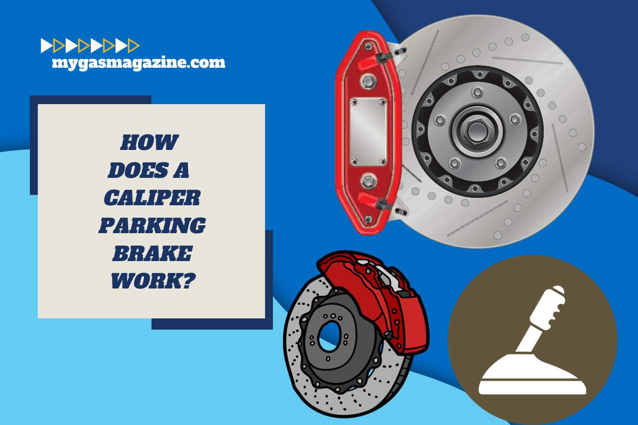 how does a caliper parking brake work