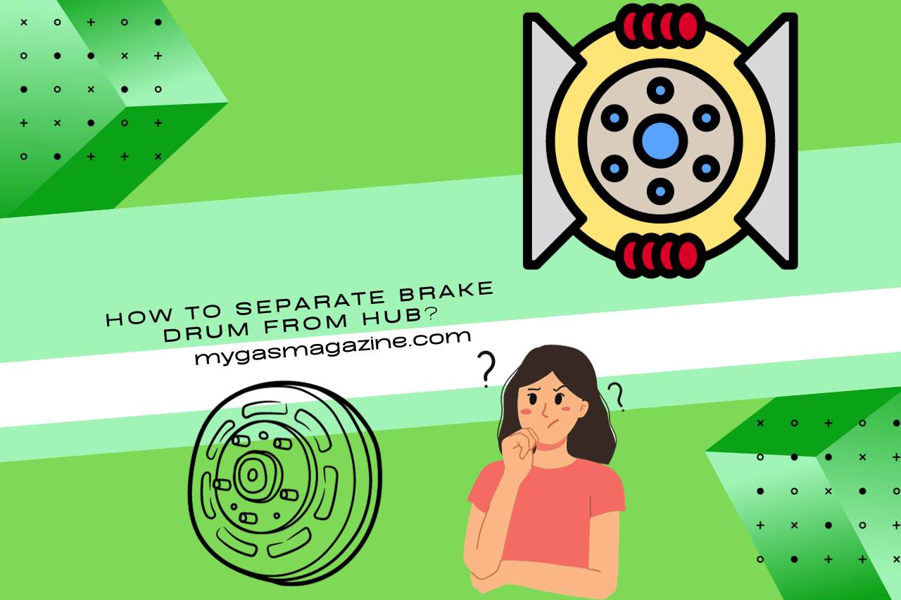 how to separate brake drum from hub
