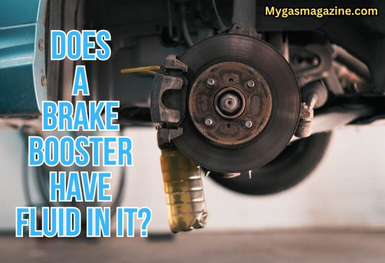 Does a Brake Booster Have Fluid In It?